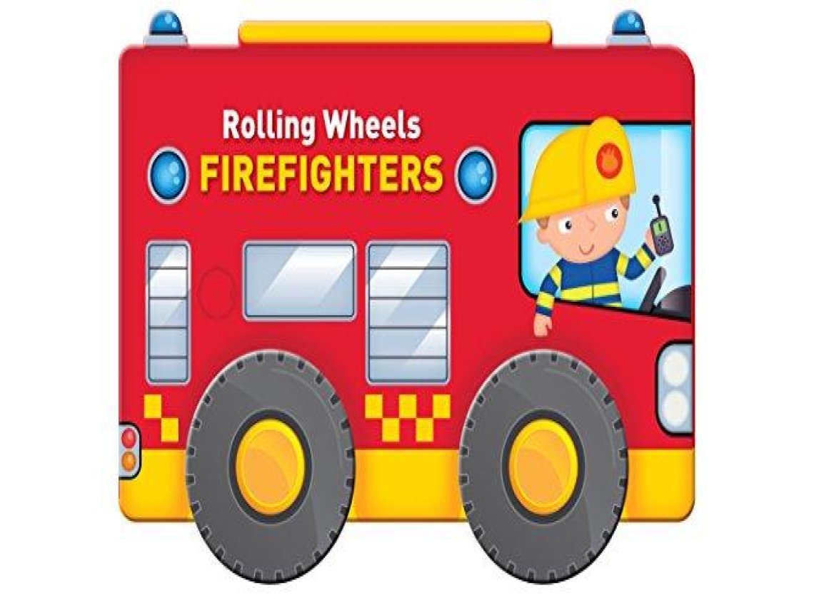 Livro Rolling Wheels Firefighters de Yoyo Books (Inglês)