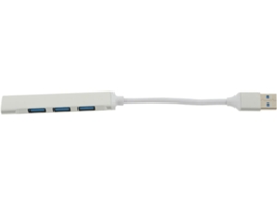 Hub Extensor Usb Portátil Em Liga De Alumínio Com Duas Portas Para Transferência De Dados Em Laptops. Hub Extensor Usb Portátil Em Liga Gokoco