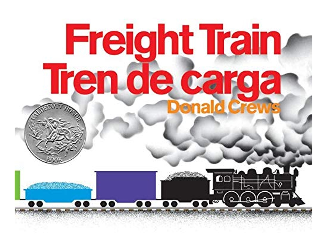 Livro Freight TrainTren de carga de Donald Crews (Inglês)