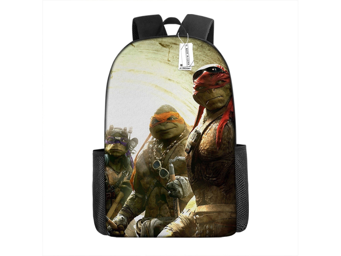 Mochila KOHREE Escolar de Grande Capacidade das Tartarugas Ninja Teenage Mutant