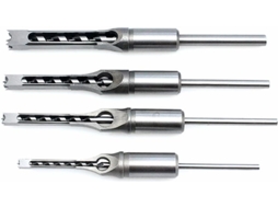 Conjunto de 4 Brocas para Encaixe Quadrado, Furo, Serra Extensível para Móveis | S/MARCA