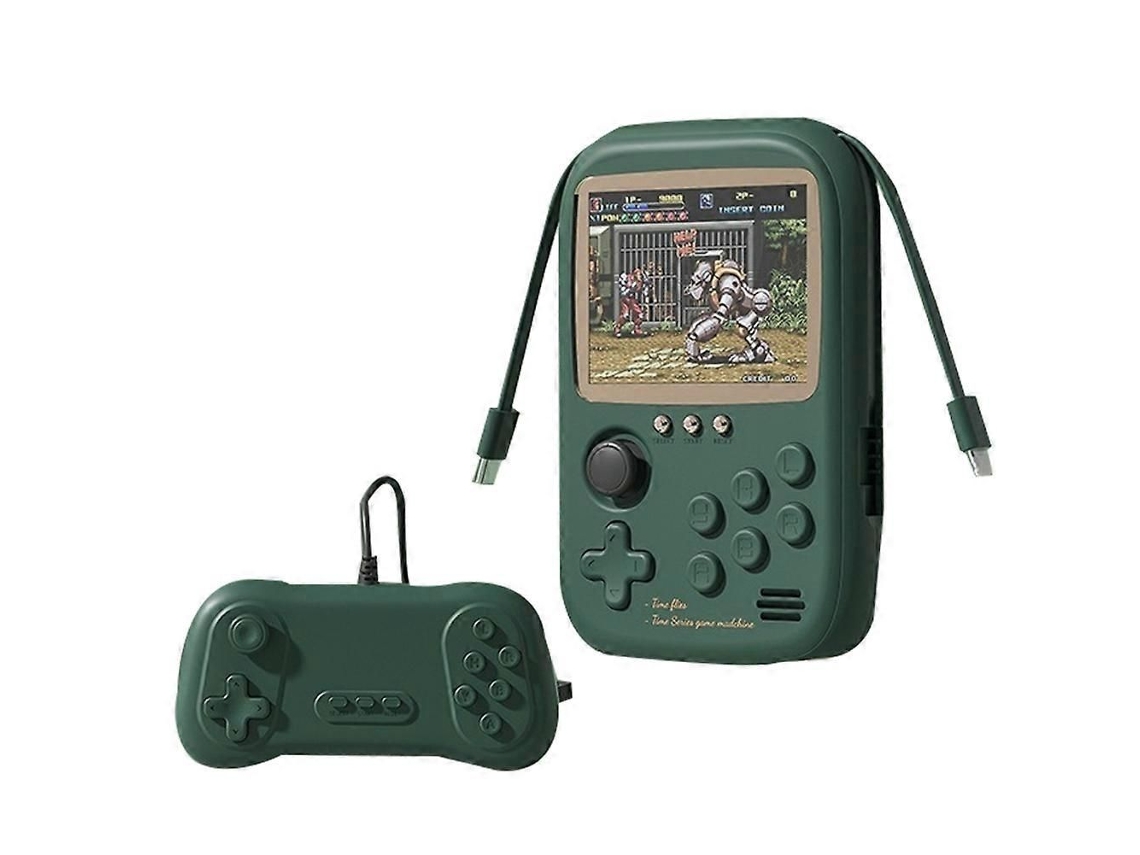 Console de Jogos Portátil Dy 19 com Mais 10.000 Jogos, para Dois Jogadores, Tela 3,2 Polegadas, Estilo Arcade Re Trô Nostálgico. GOKOCO