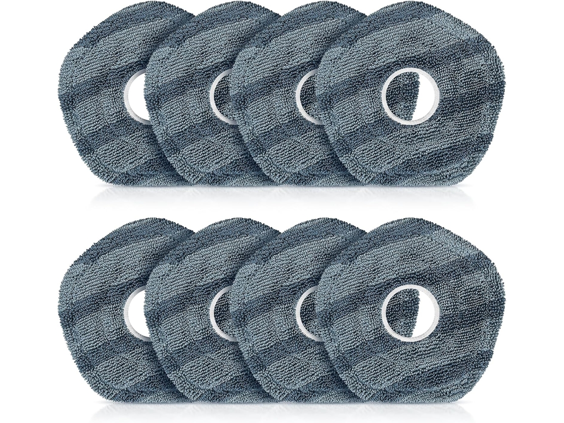 Panos de Limpeza Substituição para Aspirador Robô Eufy X10 Pro Omni/x9 BRILVIBERA