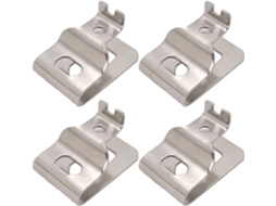 Gancho Para Cinto De Ferramentas Elétricas Showeroro, Suporte Para Trena, Ganchos De Aço Inoxidável, 4 Peças, Clipe De