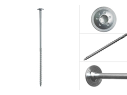 Parafuso Anilha Galvanizado 8.0 X 220 Mm Torx Caixa 50 Peças WOVAR