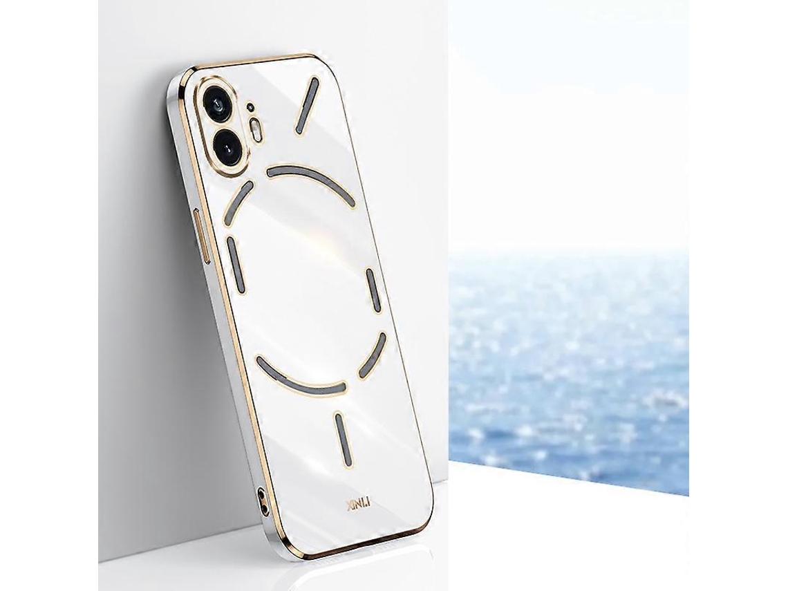 Capa Para Celular For Nothing Phone 2 Xinli Straight Edge 6d Electroplate Tpu
