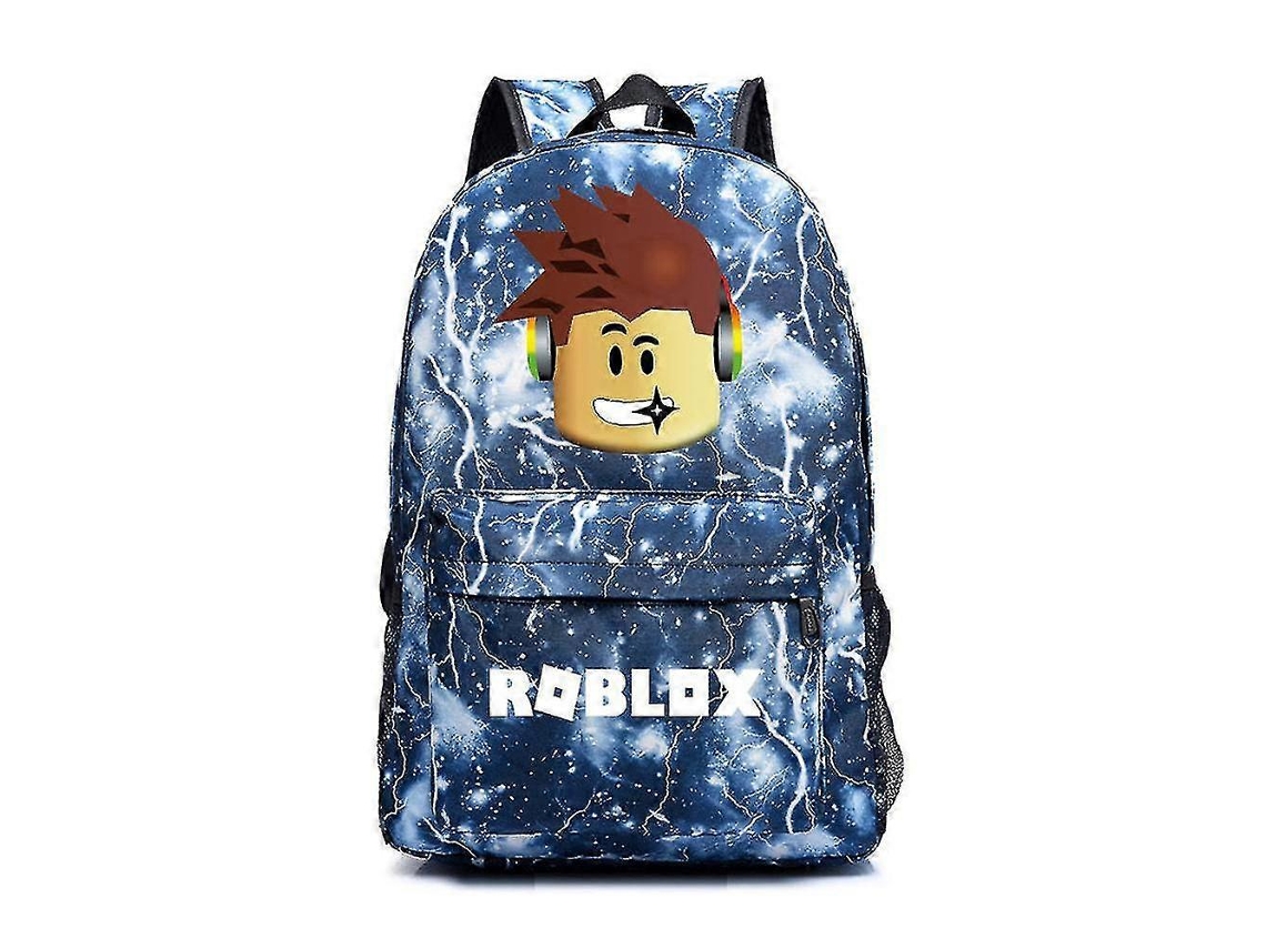 Mochila Infantil Unissex Roblox Para Estudantes - Tamanho G