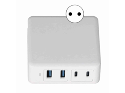Carregador LAXISCREED 4 portas 100w Fast Charging