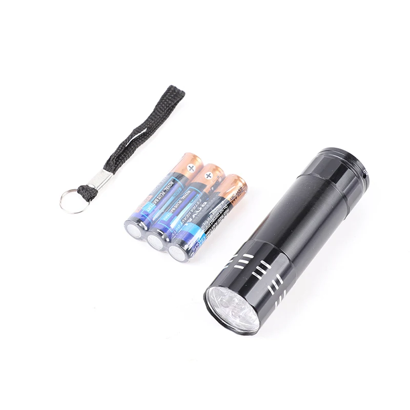 Mini Secador De Unhas Com Lâmpada Uv Led Para Unhas De Gel, 9 Leds, Lanterna, Secador De Unhas, Ferramentas Para Unhas, Luz Ultravioleta