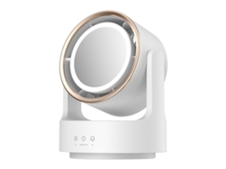 Ventilador de Mesa 3 em 1 com Espelho e Luz LED XIAOMOYU