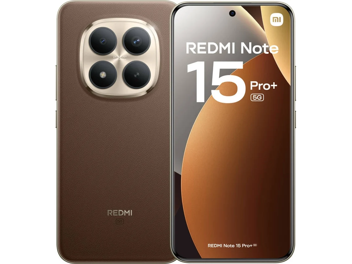 Smartphone XIAOMI Redmi Note 15 PRO+ 5G (6.83'' - 12 GB - 512 GB - Castanho)