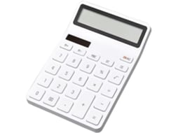 Calculadora de Mesa Profissional com Luz e Economia de Energia SFUSHOS
