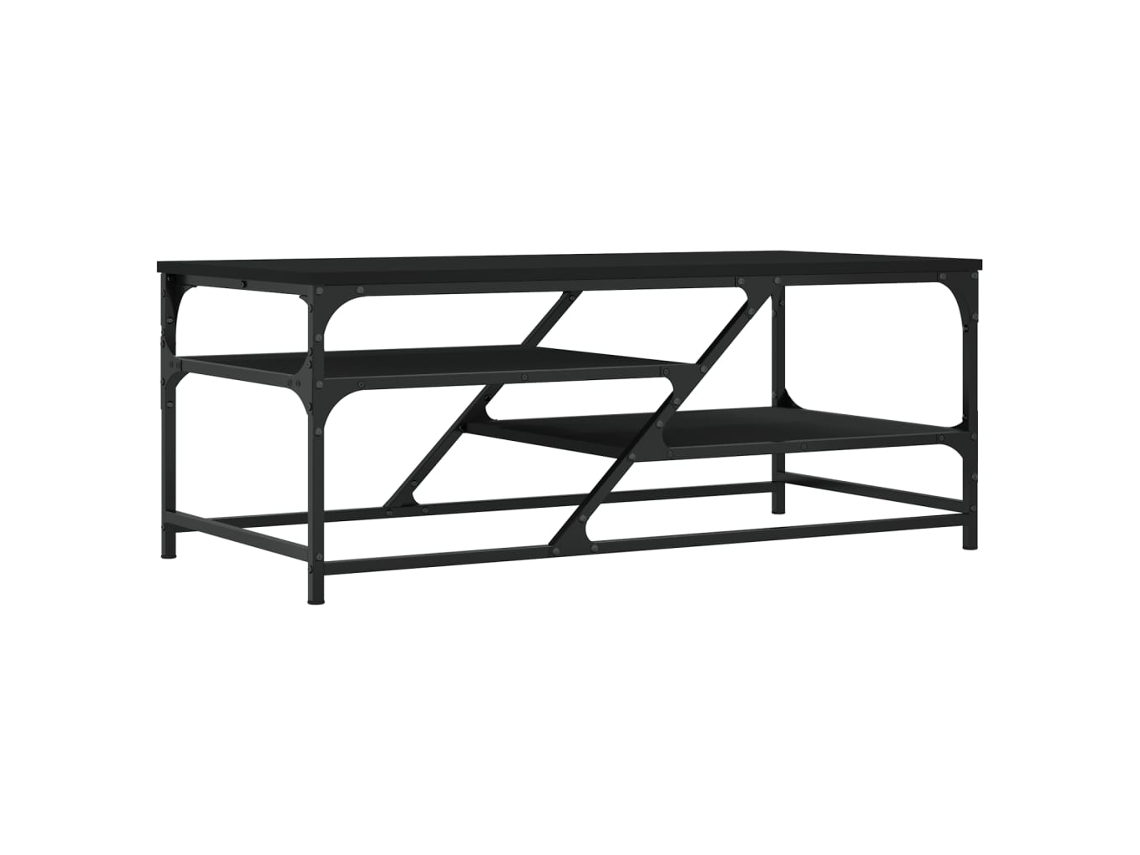 Coffee Table, Coffee Tables Vidaxl Preto Madeira Processada (n/a)