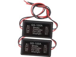 Controlador De Luz Freio Estroboscópica 12v 2a Para Carros, 2 Peças, Abs, Fácil Instalação, Alta Visibilidade Para