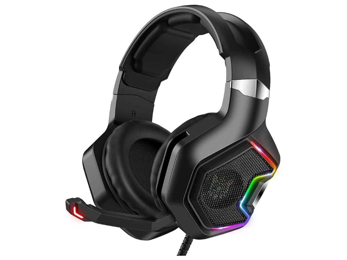 Fone de Ouvido para Computador Leve 3,5 mm Headset Empresarial JIAPEI (preto)