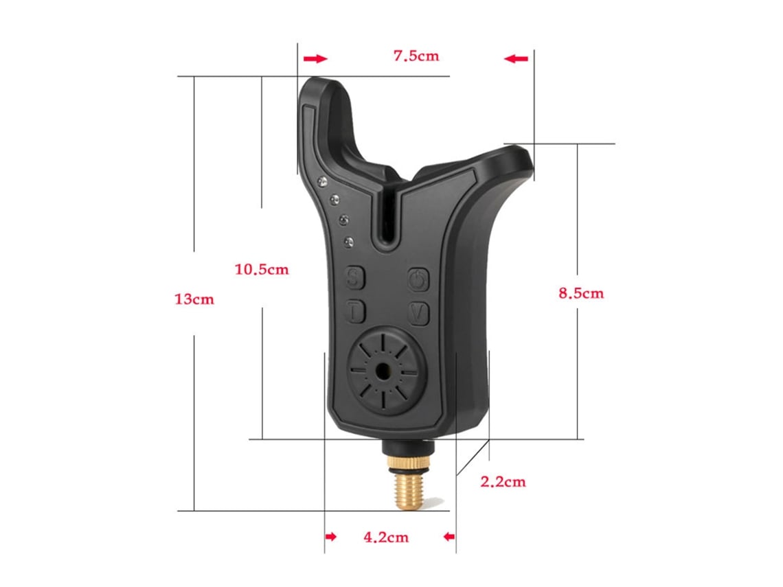 Alarme de Bite de Pesca com Led e Som