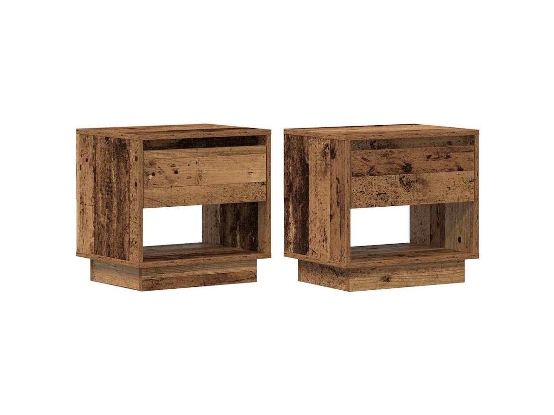 Conjunto de 2 Servos Mudos Madeira Antiga MAISON EXCLUSIVE 45x34x44 cm