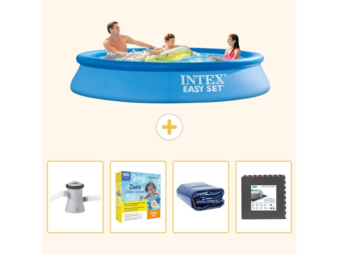 Intex Piscina Easy Set Redonda - 305x61 Cm - 5-peças S285