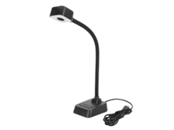 Câmera De Documento Usb 4k Com Lente Rotativa 360°, Auto Foco, Luz Led 3 Níveis E Microfone Com Redução De Ruído Para Windows