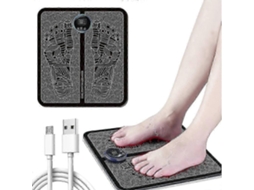 Massageador De Pés Elétrico, Recarregável Via Usb, 25-26
