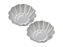 2 Peças Mini Formas para Cheesecake Torta Antiaderente Ovo para Assar SUNNY SPACES