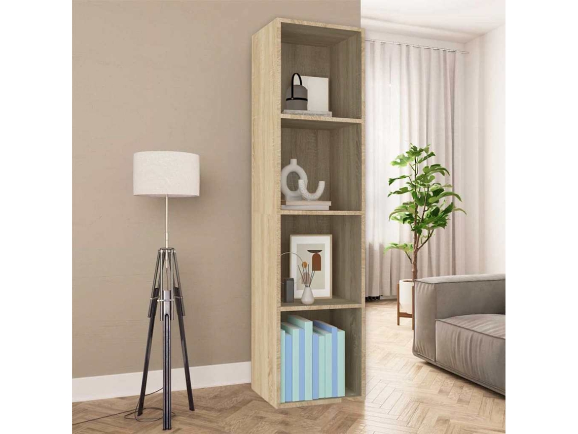 Estante/mã³vel Tv Derivados De Madeira Carvalho Sonoma DKD HOME DECOR