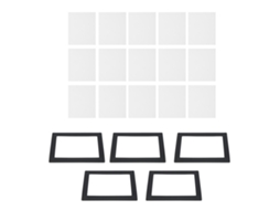 5 Peças De Filme Protetor De Pc De Cura Uv Para Wanhao D7 Anycubic Photon Photons 241x171mm