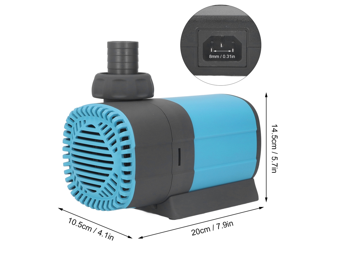 Bomba De Água De Frequência Variável Laxiscreed Sine Wave 18000l/h E Elevação De 23 Pés