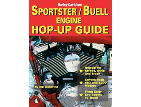 Livro HarleyDavidson SportsterBuell Engine HopUp Guide Biker Basics de Kip Woodring (Inglês)