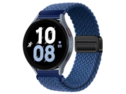 Pulseira Esportiva De Nylon Trançado, Elástica E Respirável, Compatível Com Huawei Gt6, Gt5 E Samsung Watch7, Com Fecho