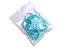 Argolas para Amarrar Folhas Avulsas, Ideais para Livros Flexíveis, Arquivos, Chaves e Cadernos, Seja Para Não Uso