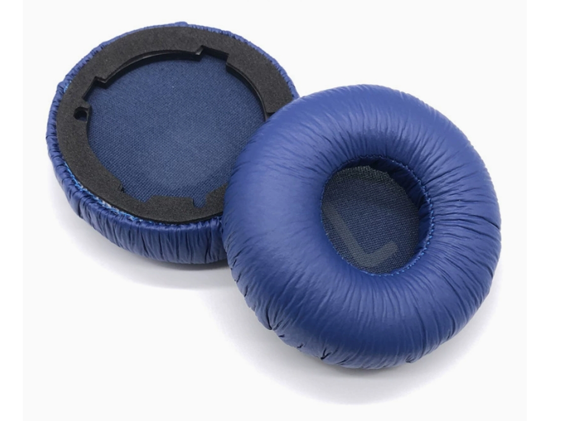 Almofada para Auscultadores JBL TUNE600BT de Orelhas de Espuma Macia Azul com Compartimentos para Cartões XIAOMOYU