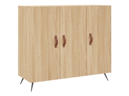 Sideboard, Sideboards Vidaxl Marrom Madeira Processada (n/a)