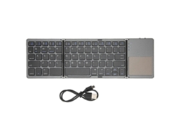 Teclado Bluetooth Dobrável com Touchpad para Windows, Ios e Android. TAISHENGDA