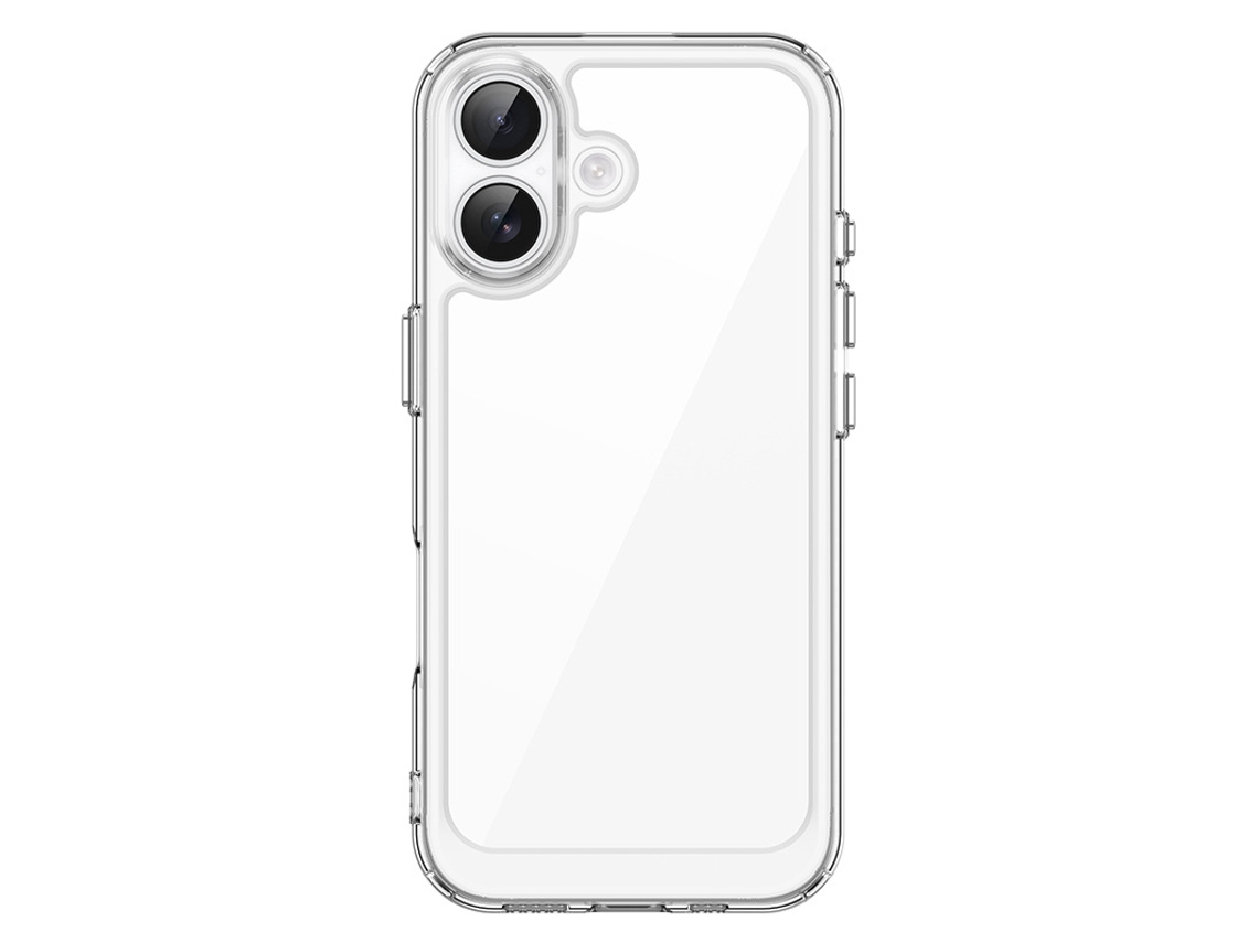 Capa Colorida E Completa Para Celular, Resistente A Quedas, Com Design Espacial.cinza Translúcido - Apple Iphone 16e/se4