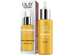 Olay Serum Antimanchas De Vitamina C + Aha24, Com Vitamina C, Aha E Niacinamida Para Um Efeito Leve E