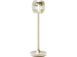 Candeeiro de Mesa STYLISTIC Bistro Lamp L Waves (Dourado)