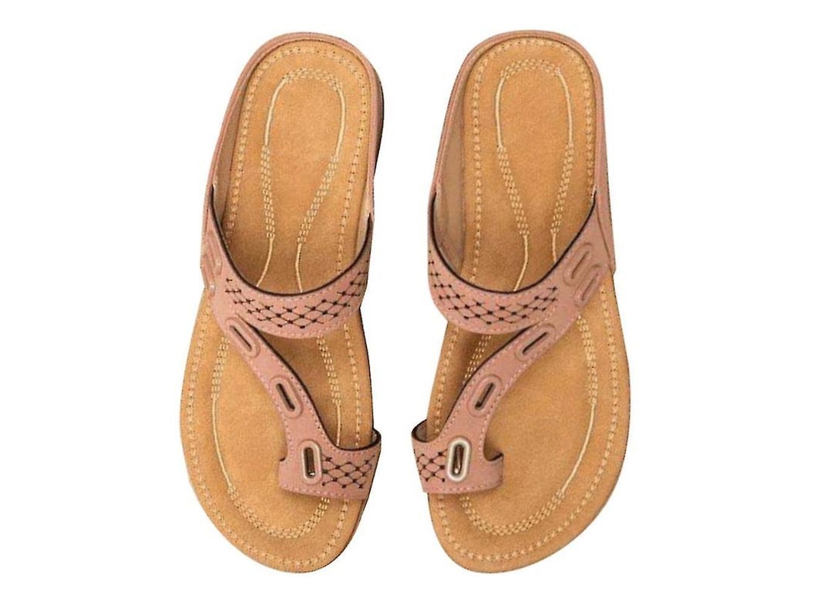 Sandálias de salto wedge transparentes com flores e strass para mulheres confortáveis e estilosas para verão Amarelo | S/MARCA