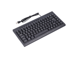 Aetheria teclado com Fio Mini 87 Teclas Usb para Computador Desktop Notebook Office Árabe