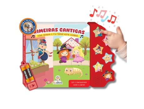 Livro Primeiras Cantigas Dona Aranha E Fui Morar Numa Casinha - Blu Editora De Diversos (português Do Brasil)