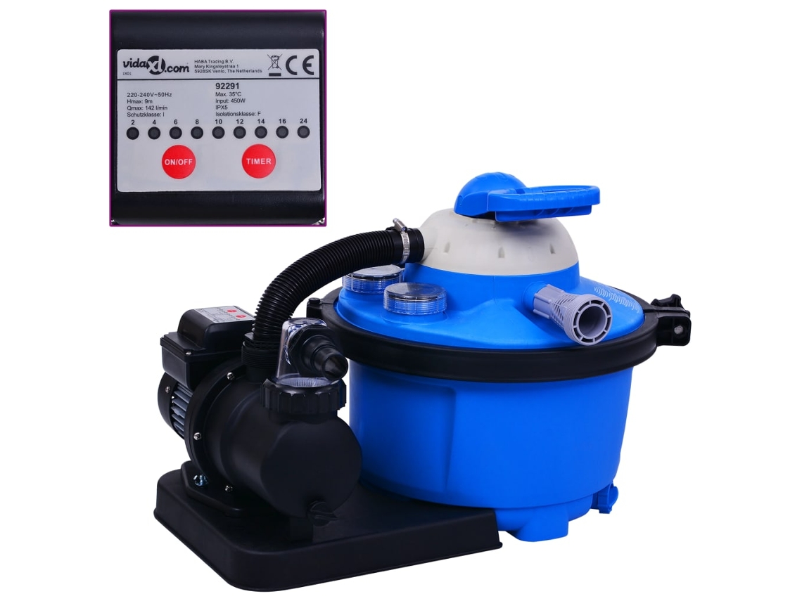 Sand Filter Pump, Sand Filter Pumps Vidaxl (n/a)