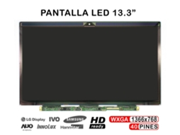 Ecrã Led De 13.3 Para Portatil Lp133wh4 Tja1 1366x768 40 Pins Compativel