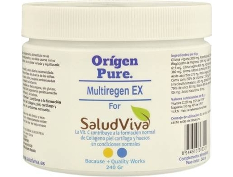 Chá SALUD VIVA Multiregen Ex (240 g de pó)