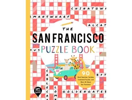 Livro The San Francisco Puzzle Book de You Are Here Books (Inglês)