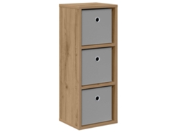Conjunto 1 Buffet Vidaxl Castanho Derivados De Madeira (25,5 X 22 X 69,5 Cm)