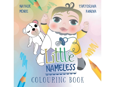 Livro Little Nameless Colouring Book de Natalie McNee (Inglês)