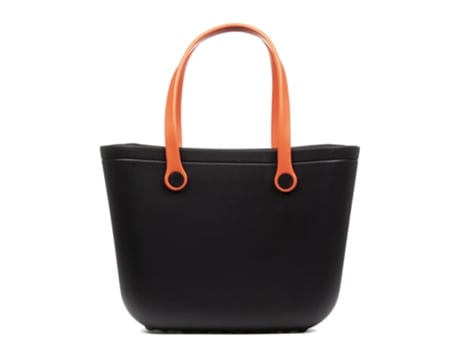 Bolsa Unissexo Libelulla Villaputzu Praia Shopper Feita Alças Intercambiáveis Preto (33)