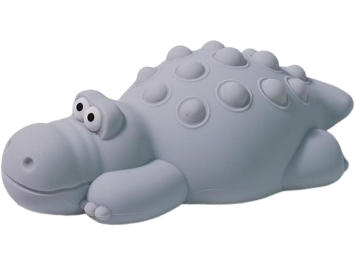 Tampo de mesa em formato de crocodilo, iluminação frontal, decorativo