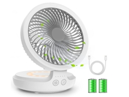 Ventoinha Portátil YIZHOOD Fans367 Branco