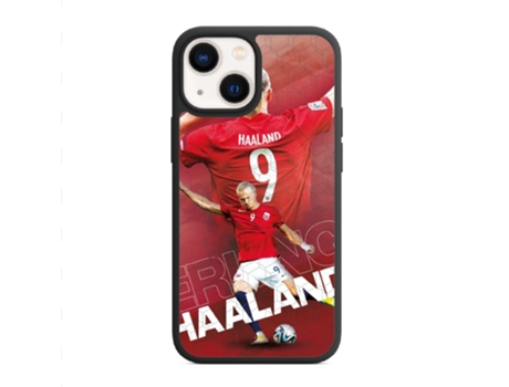 Capa Oficial Protetor para iPhone 14 PHONECASES3D Pele Sintética Preto